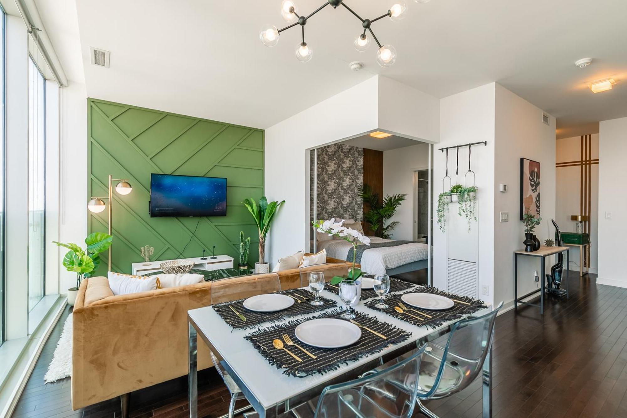 Skytree - Modern Rusty Condo Close To Union Station In Heart Of Downtown โตรอนโต ภายนอก รูปภาพ